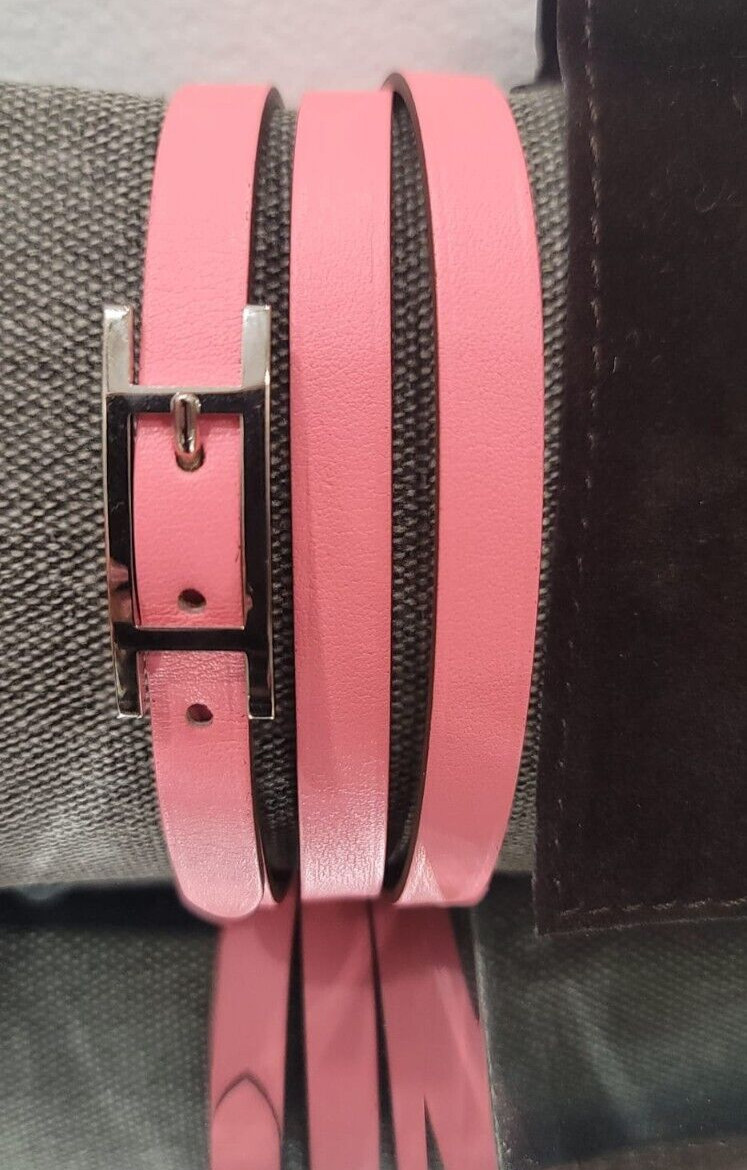 Hermès Behapi Triple Wrap Bracelet, Reversible, T2. 100% Guaranteed Authentic
