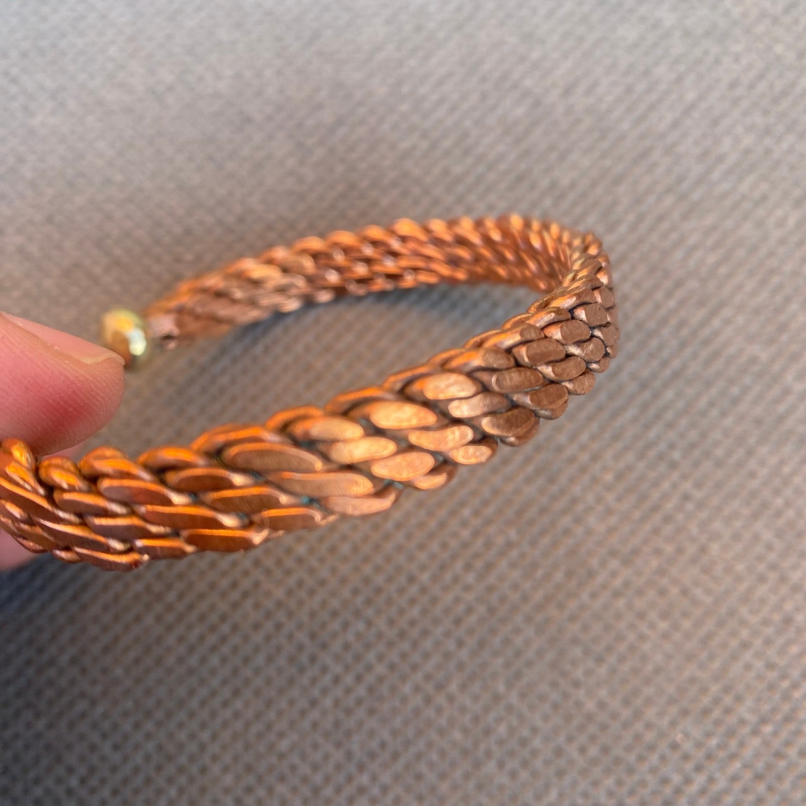 Antique Tuareg Nomadic Berber Ceremonial Cuff Bangle Bracelet Africa Sahrawi 19c