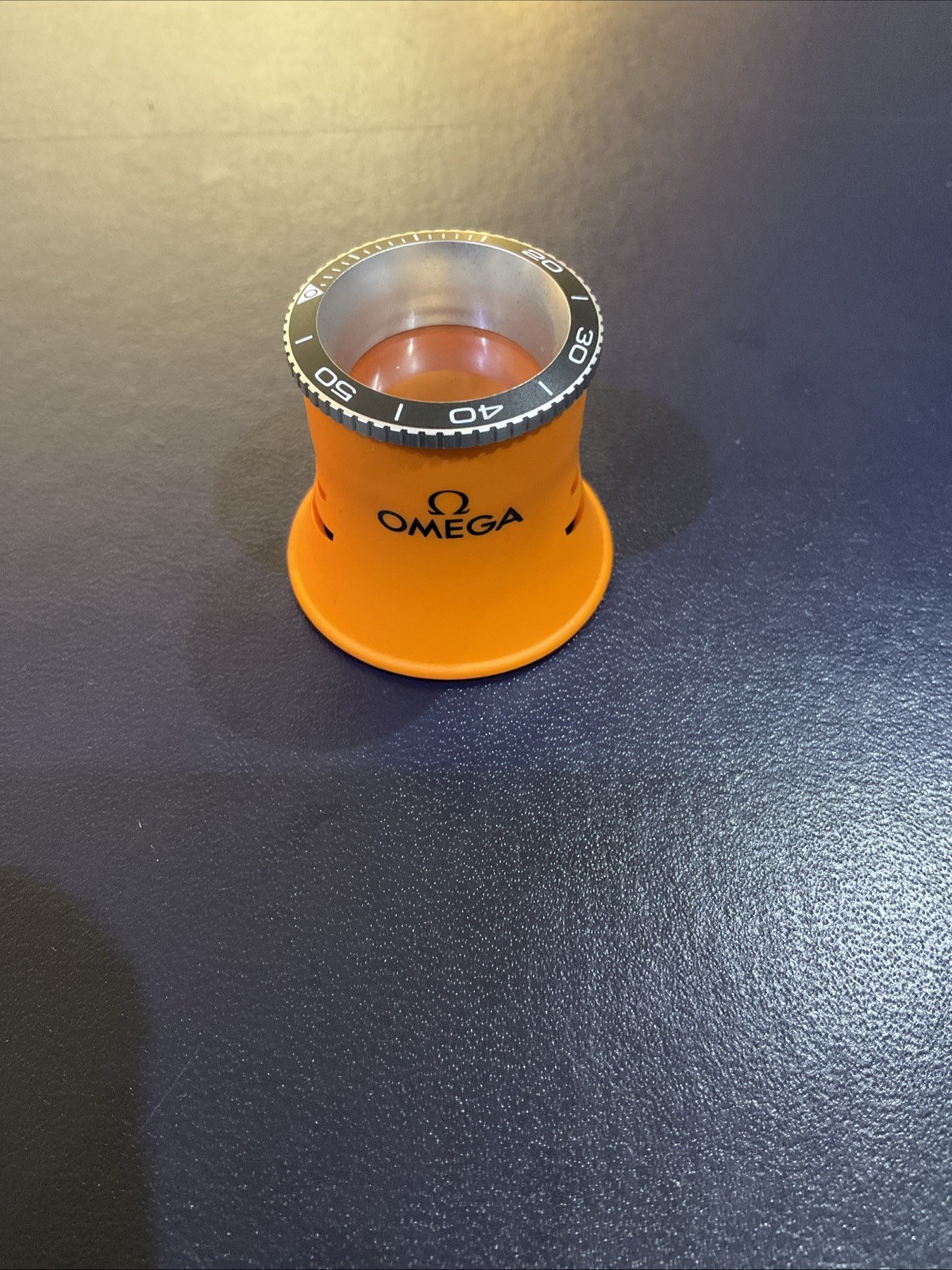 Original Omega Seamaster Planter Ocean Magnifying Glass Loupe