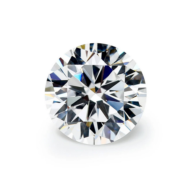 Lab-Grown 1.00Ct CVD Diamond 6.50mm Round D, Clarity FL ,Certified Loose Diamond