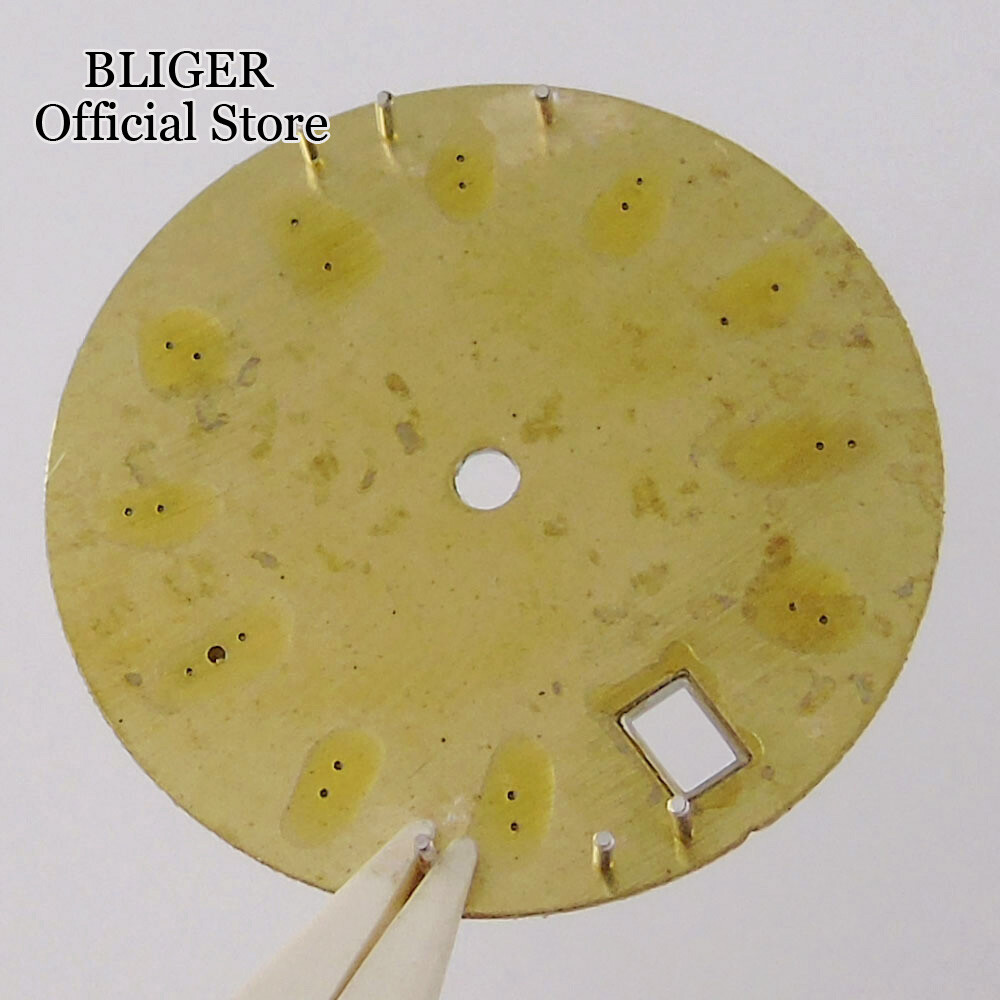 28.5mm Watch Dial Blue Orange Dial for NH35 NH36 ETA2824 PT5000 Diver Watch Part