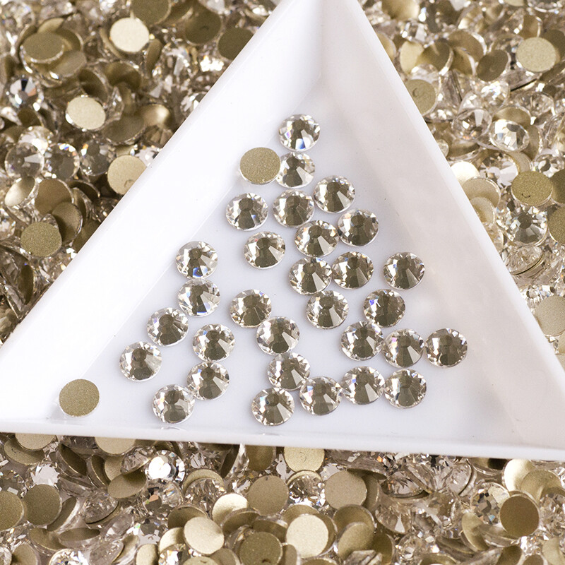 All Colors Nail Art Crystal Non Hotfix Flatback Rhinestones Beads SS20 Nail Arts