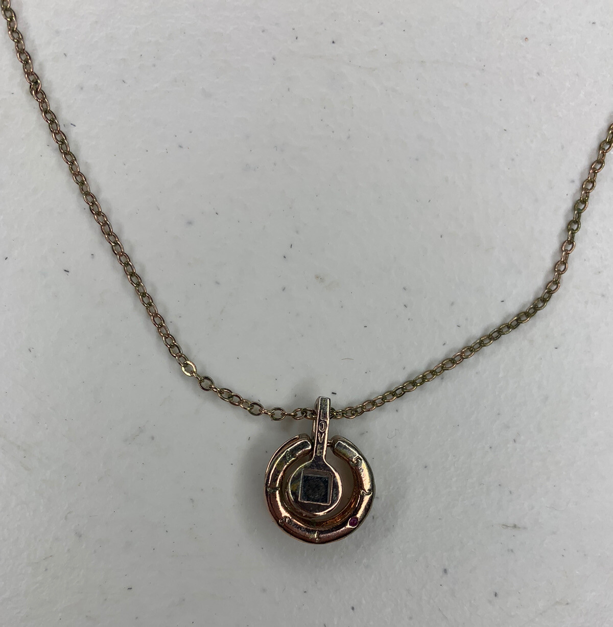 I LOVE YOU in 100 Languages Pendant W 18” Chain, Stamped 925 – Used, 4.9 Grams