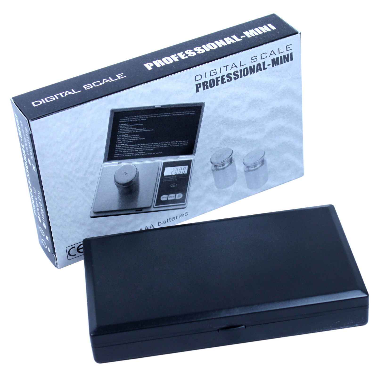 Clearance 500g x 0.1g Precision Digital Pocket Scale for Gold Jewelry Reload