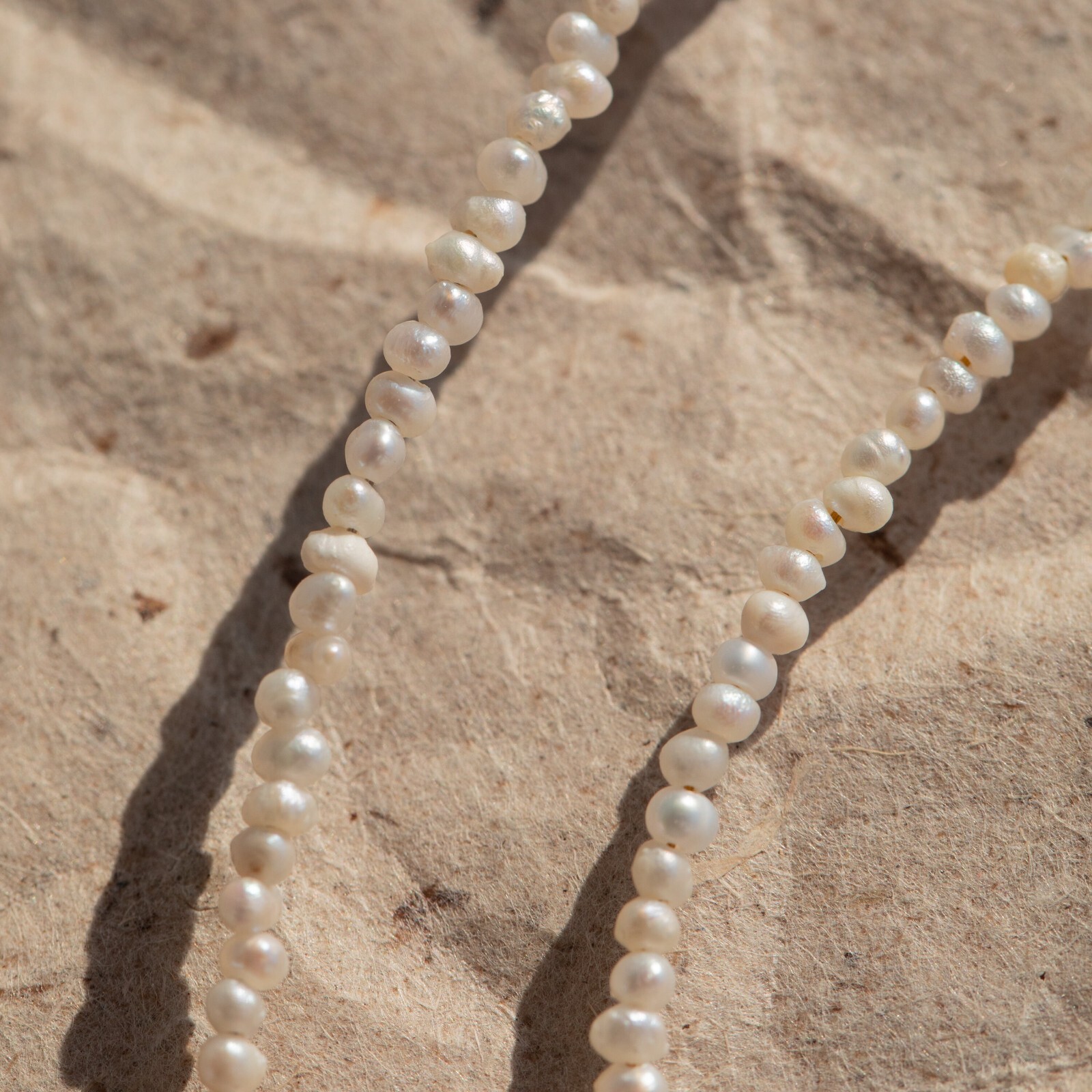 Natural Freshwater Pearl Beaded Ankle Bracelet Women Dainty Minimalist Anklet