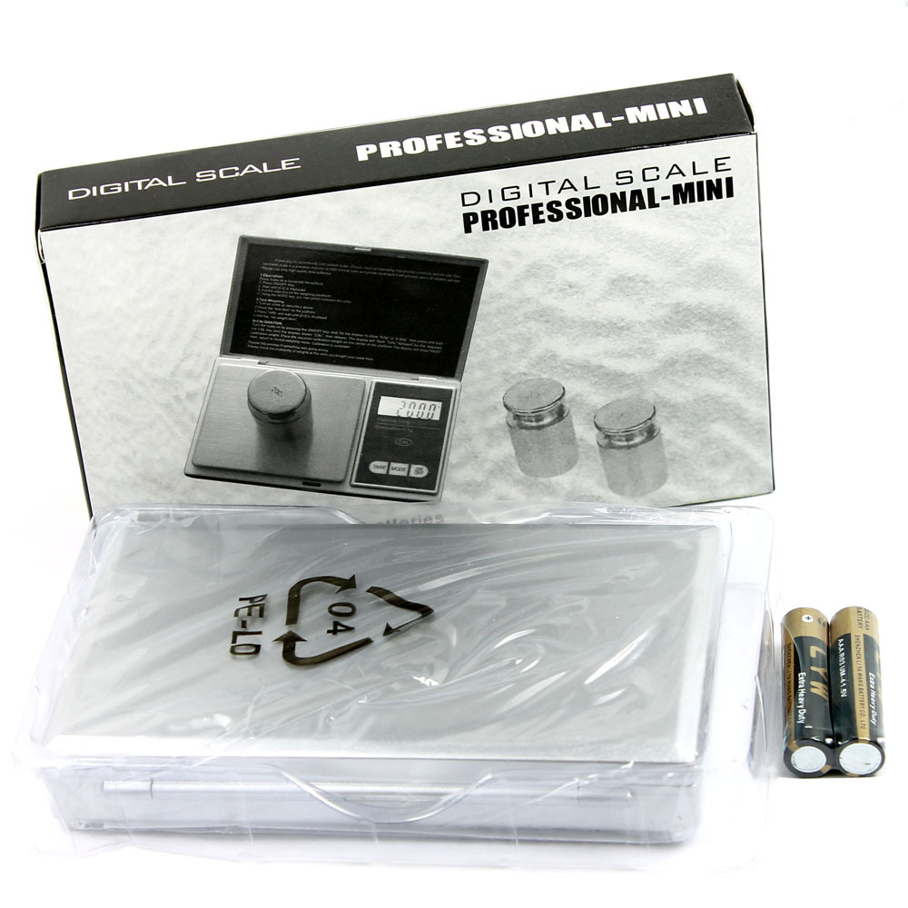 Clearance 500g x 0.1g Precision Digital Pocket Scale for Gold Jewelry Reload