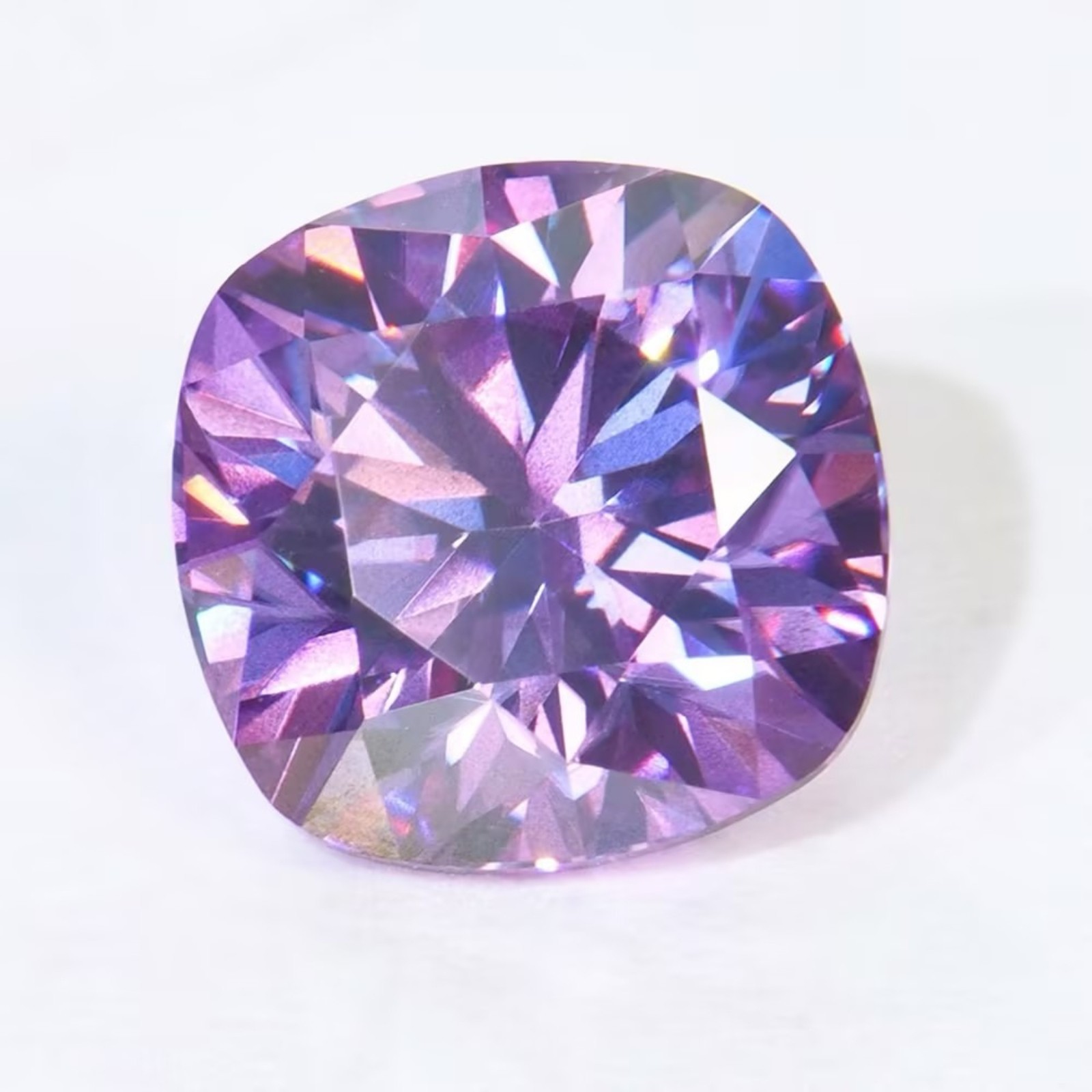 0.5-3ct Eight Colors Cushion Cut Moissanite Loose For Ring Pendant inlay GRA