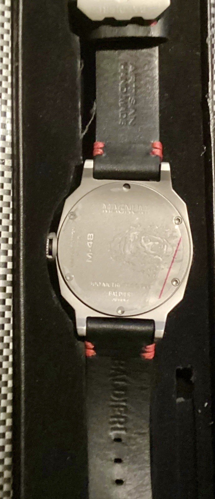 Baldieri MAGNUM M48 INOX AB0061SS-BKD Limited 055/150 WR 30ATM Swiss Automatic
