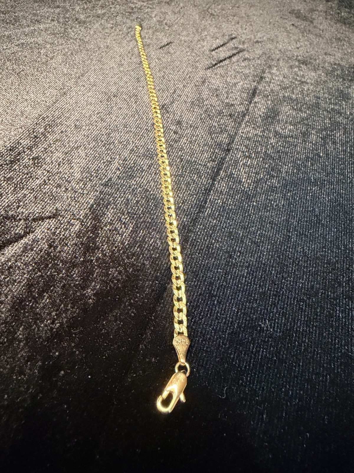 Cuban 8in 4MM 14K Stamped Gold Filled Bracelet Everyday Wear Piece. Beautiful.