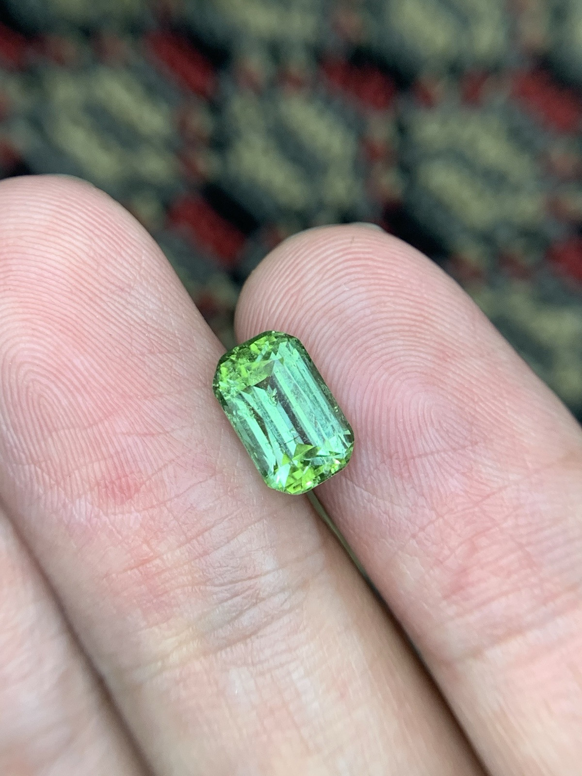 2.65 carats Tourmaline from Afghanistan | 9.6×6.1×5.3mm | Slightly included