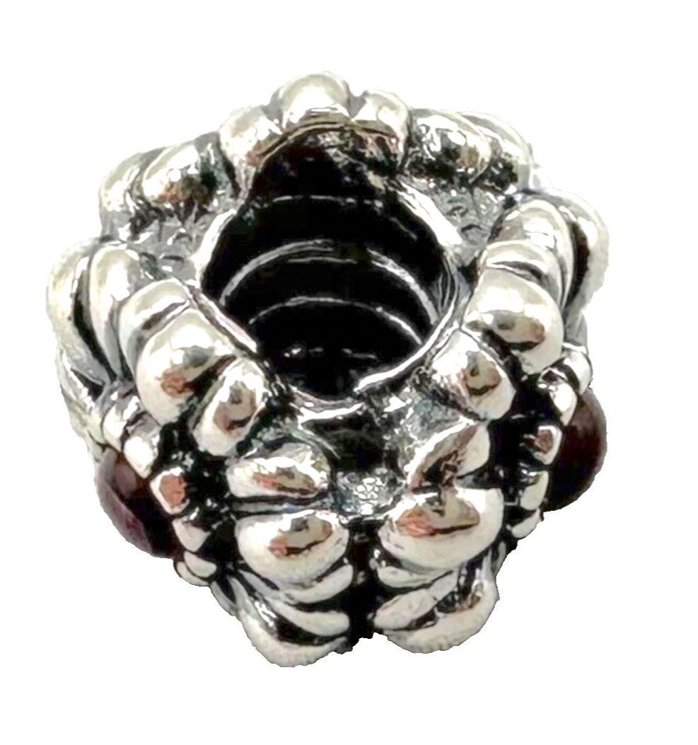Pandora October Birthday Bloom Pink Tourmaline Charm 790580TU