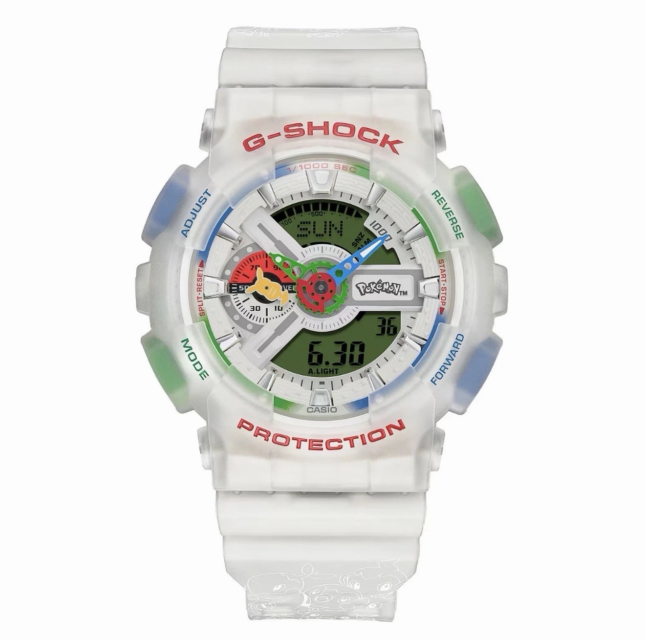 IN HAND – SHIPS NOW – Casio G-SHOCK x Pokémon 30th Anniversary GA110PKM-7A