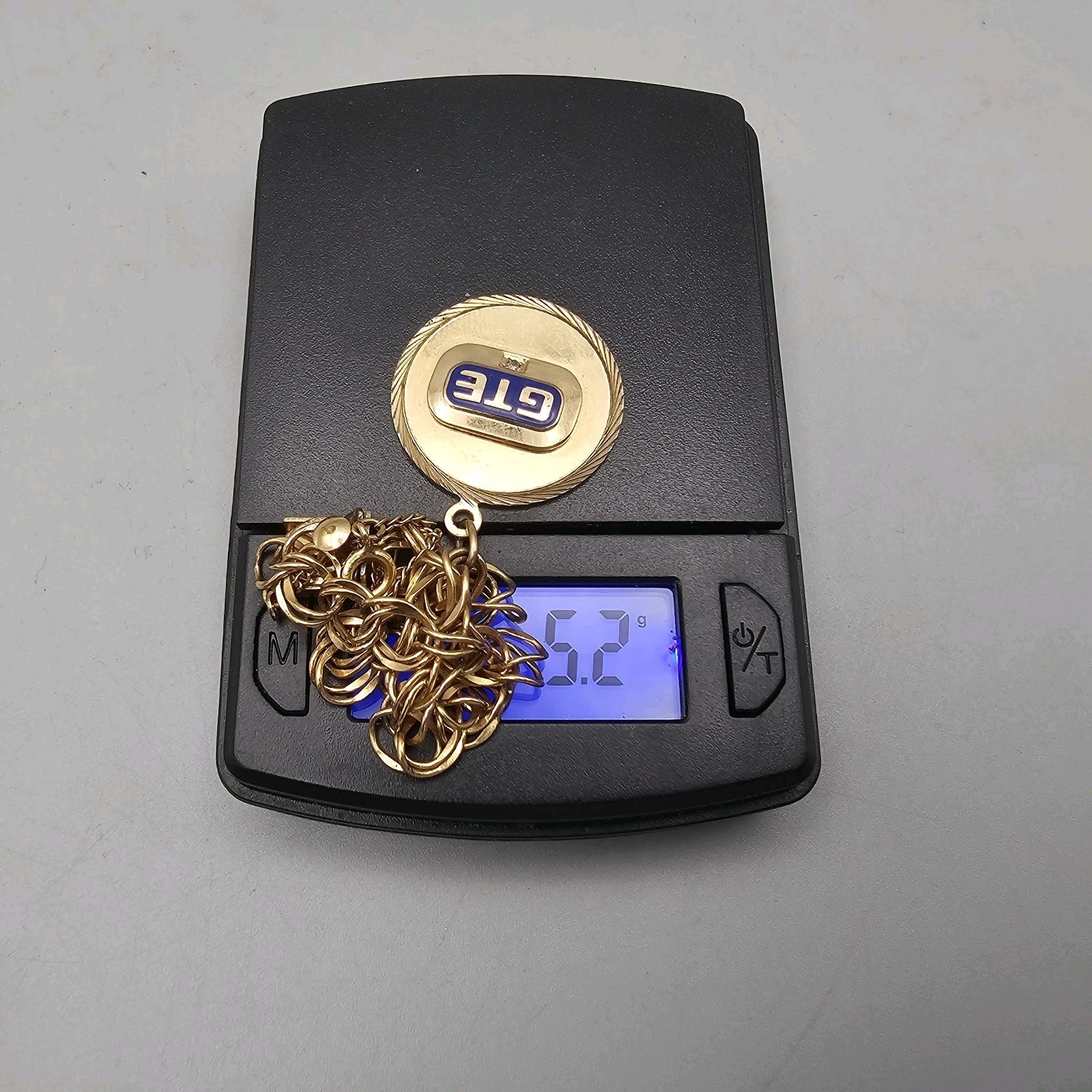 Vintage 10k Gold GTE Emblem Charm On 12k GF Bracelet – See Details