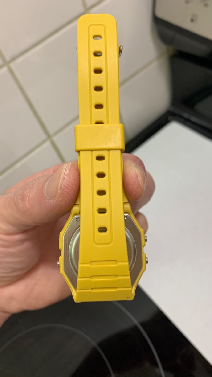 NEW Casio F91W Yellow Digital Watch – F-91WC – Very Rare!
