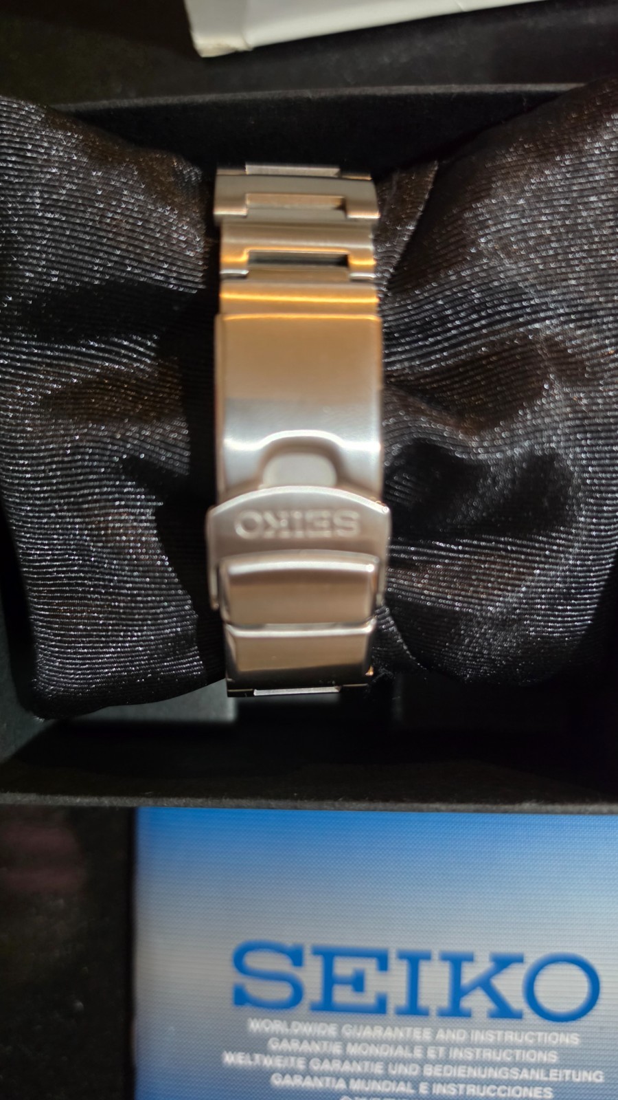 Very Good SEIKO Automatic SRP313 Watch Dracula Red Fang Gen 2 Diver’s 200m