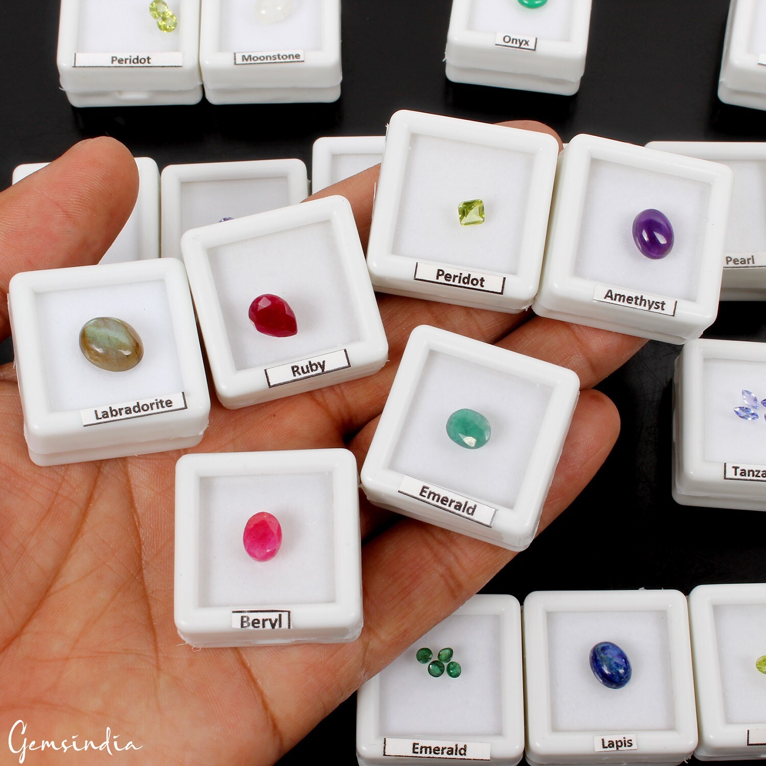 31 Pcs Estate Genuine Semi Precious Loose Mix Cut Multi Gemstones Lot Collection