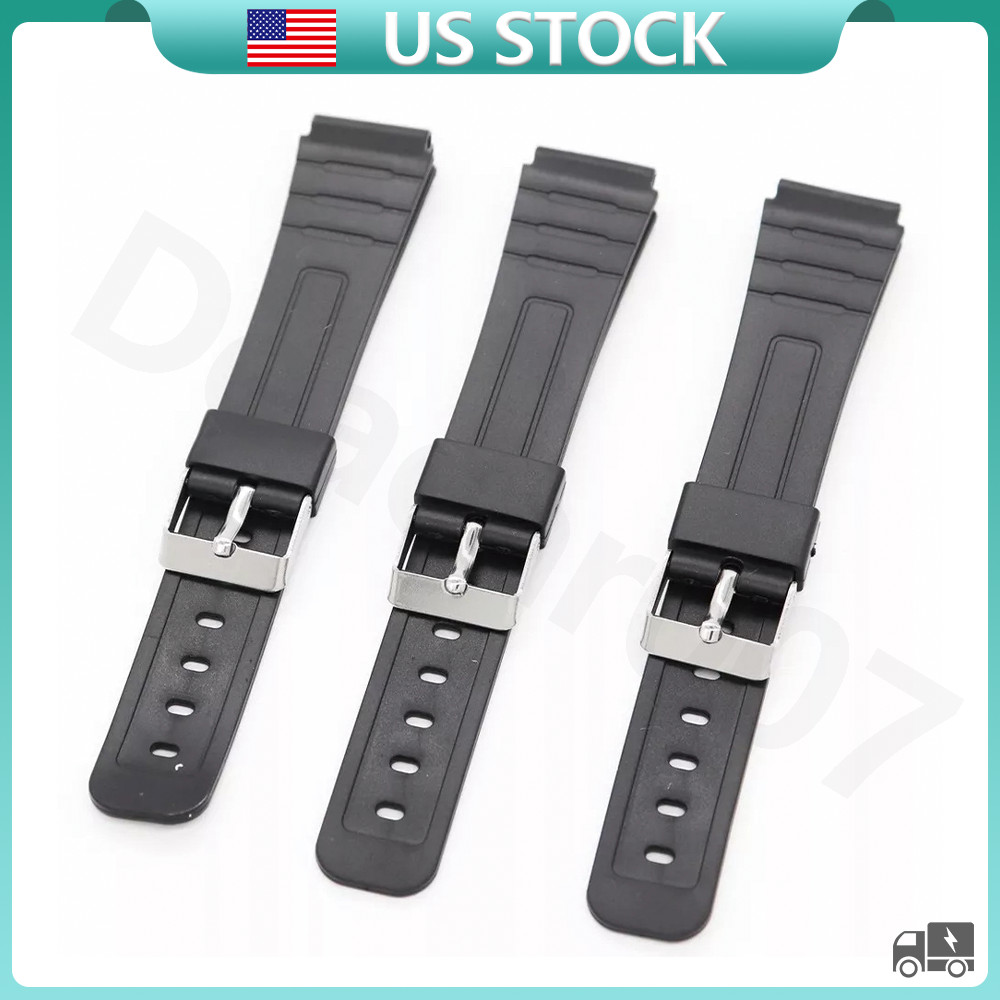 Watch Band For Casio F-91W F-91WG F-93W F-94WA F-105W F-106W FLB-91W F-28W