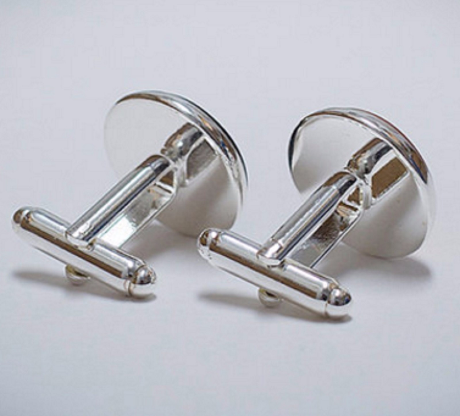 Gift Bag+ Czech Republic Flag cuff links Silver Tone Cufflinks Round Flags UK