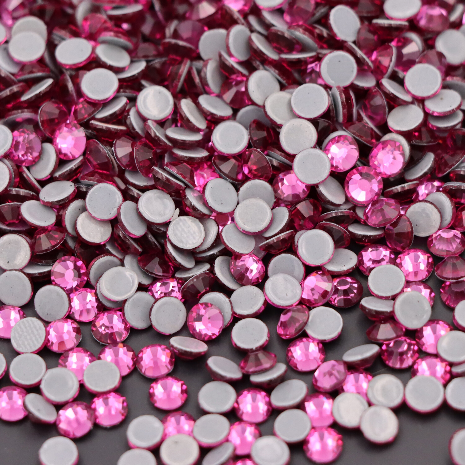 Glass Strass Crystal Hot Fix Rhinestones Iron On Flatback Clear Hotfix Stones