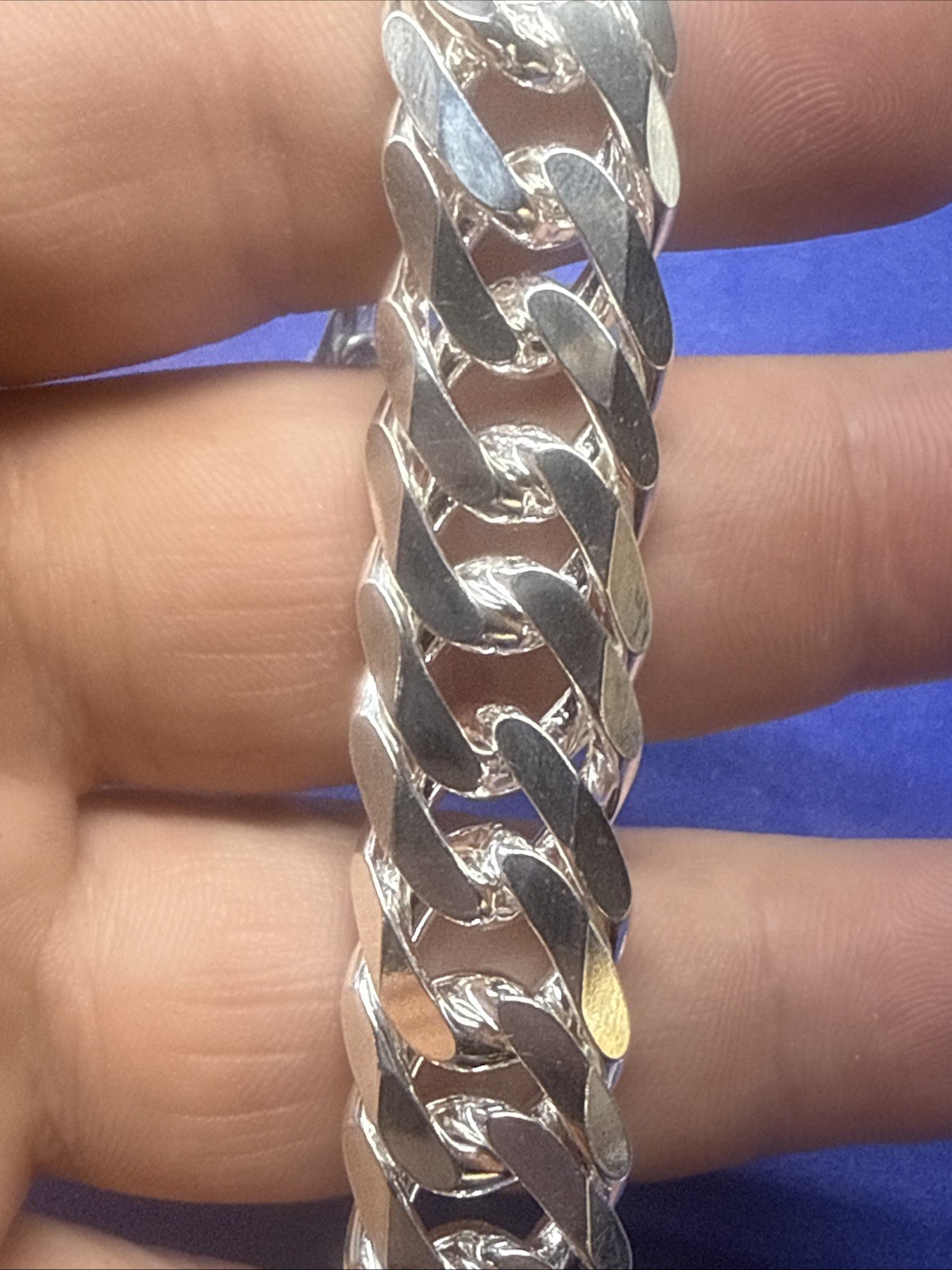.925 Sterling Silver Double Curb Cuban Chain Necklace MONSTER SIZE HEAVY 277G