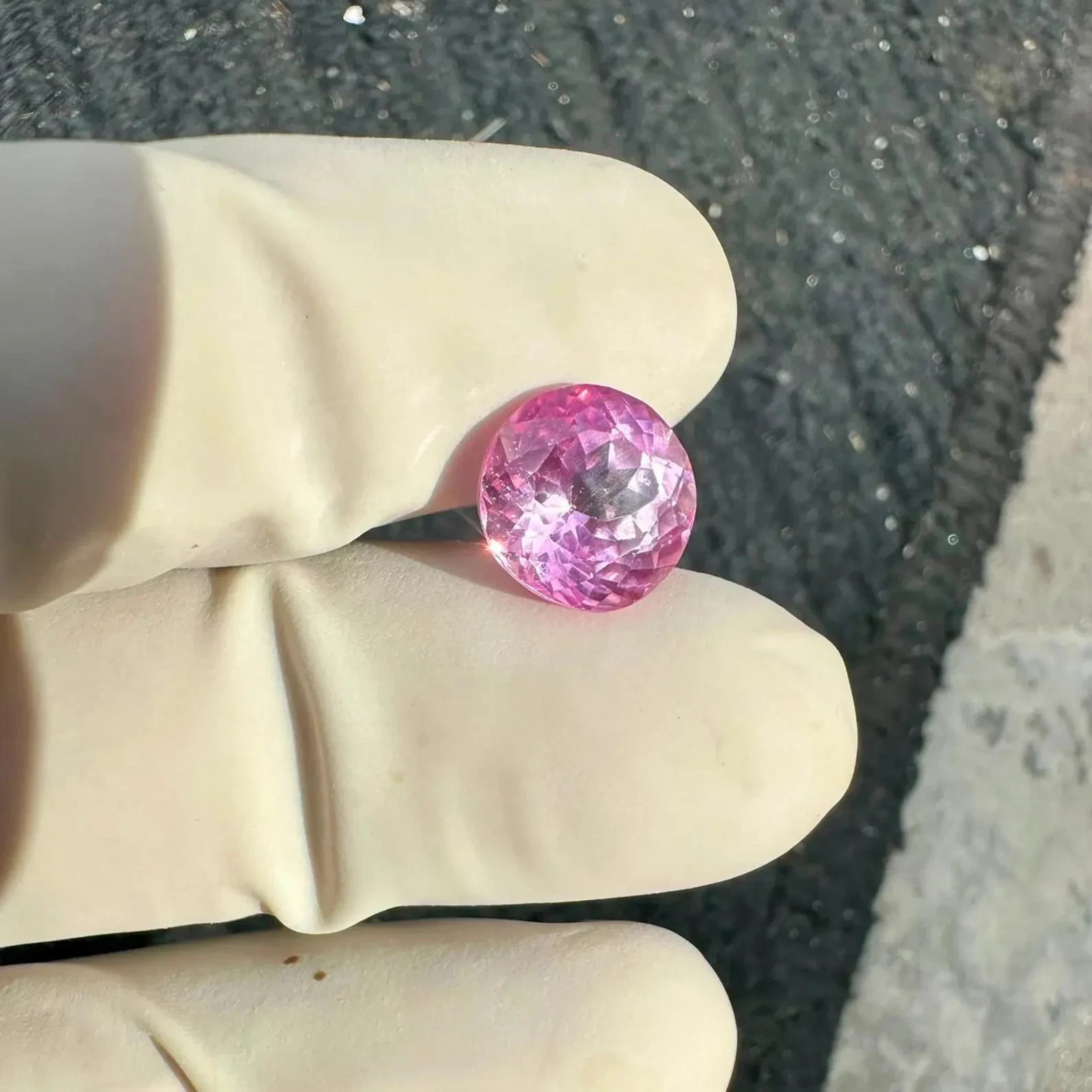Certified Natural Padparadscha Sapphire 5 Ct Round Cut Premium Loose MR Gems T02