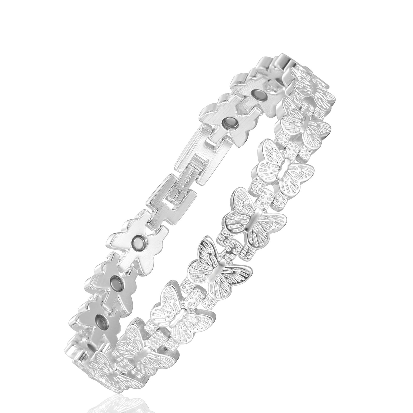 99.99% Pure Copper Magnetic Bracelet for Adult, Anti-Oxidation Scratch Resistant