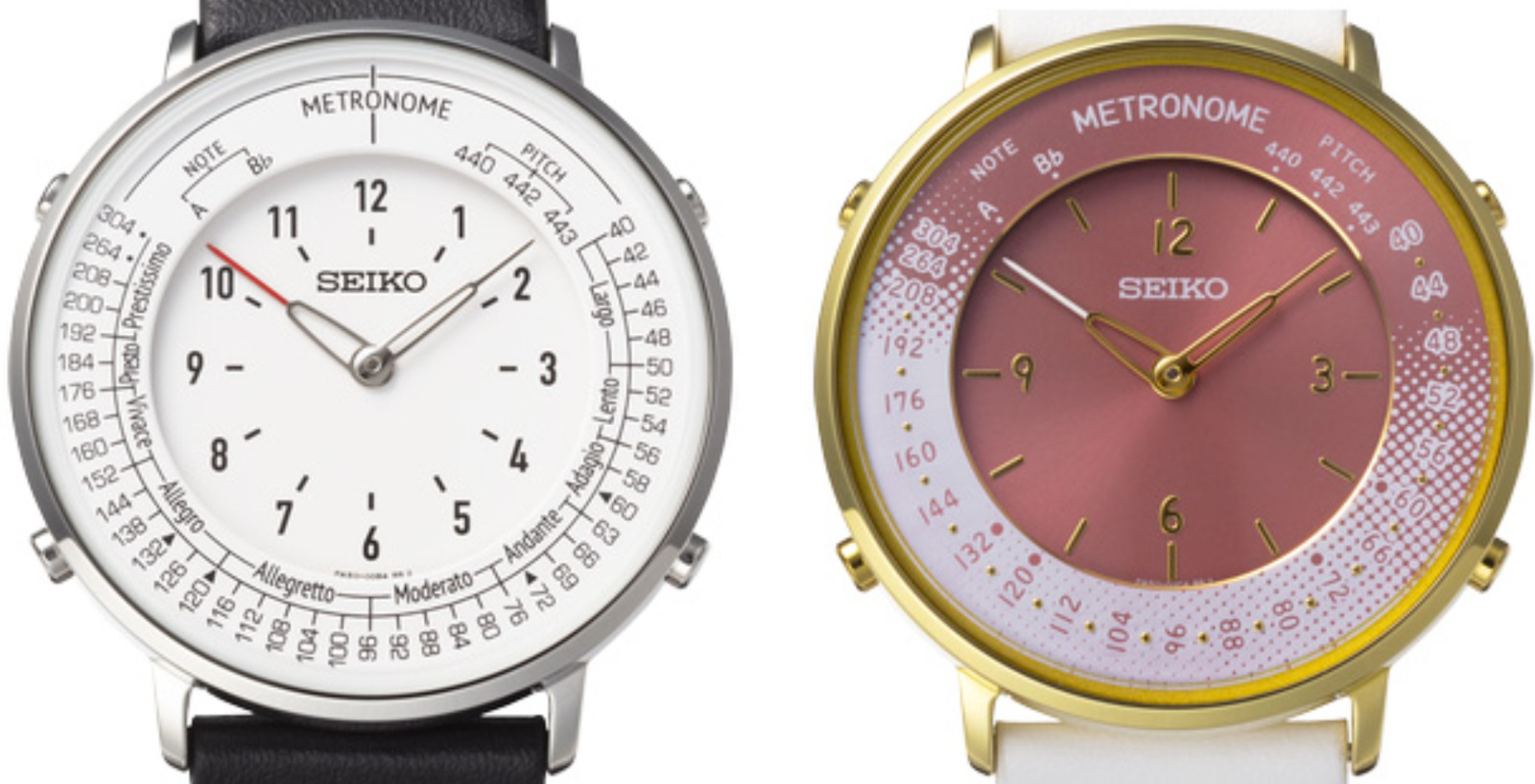SEIKO Metronome Watch CASUAL & STANDARD LINE Collection All 10 Colors Quartz New