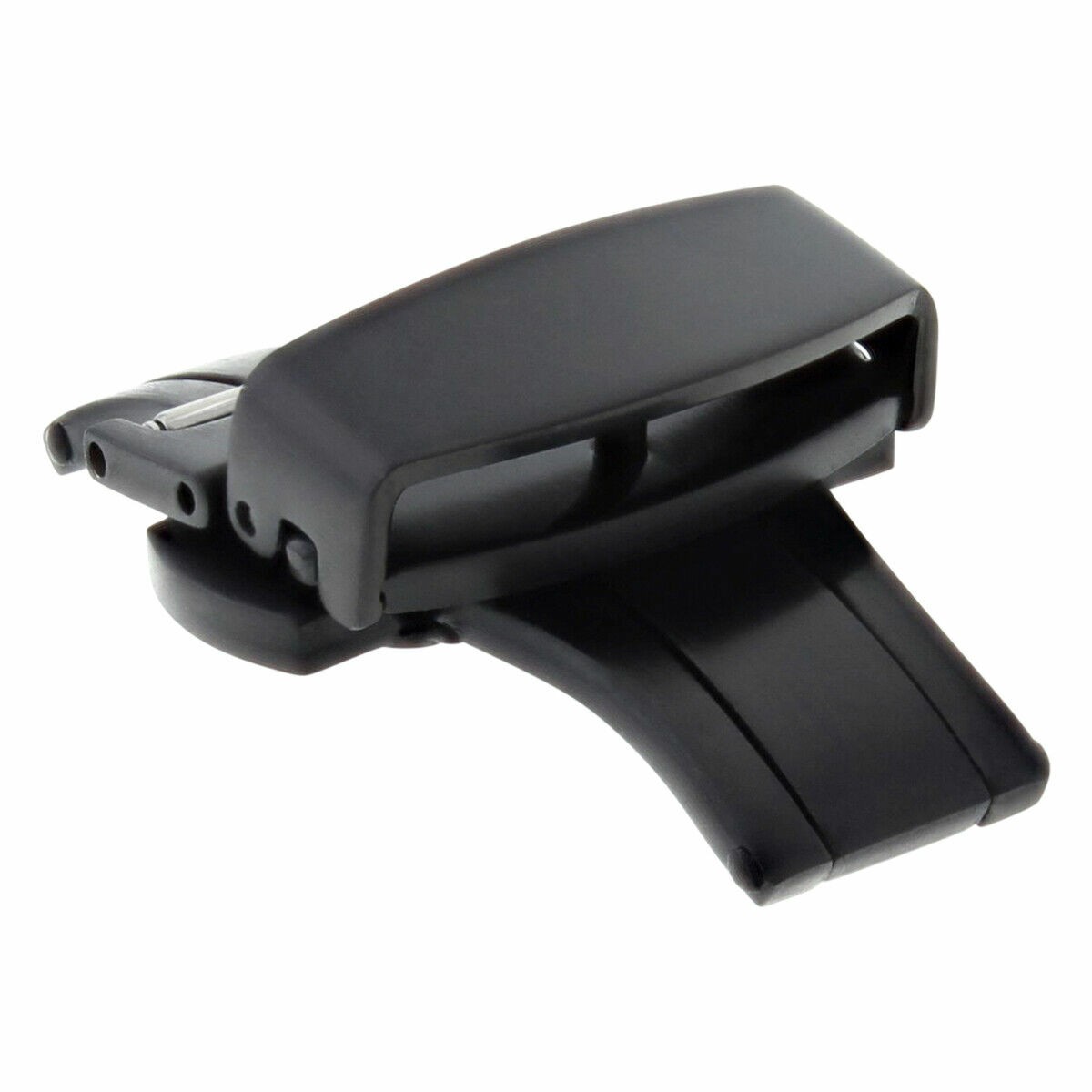 16MM 18MM 20MM 22MM 24MM MATTE BLACK PVD BUTTERFLY FOR DEPLOYMENT BUCKLE CALSP S