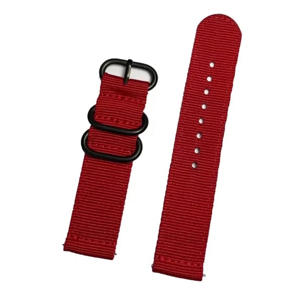 18mm 20mm 22mm Durable Military Woven Nylon Wrist Watch Band Quick Release Strap