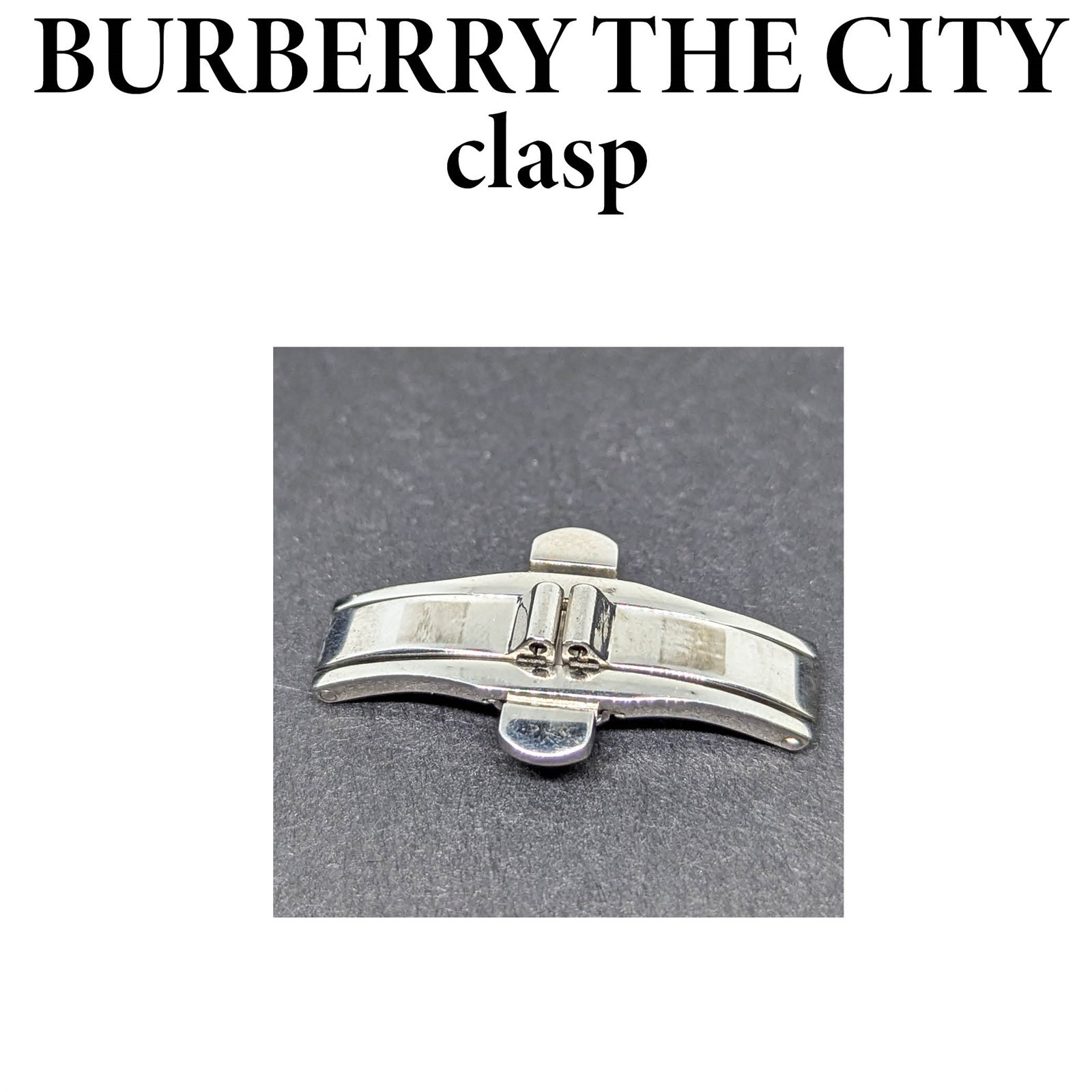 Burberry The City Watch Band Links silver color 42mm 38mm 34mm 26mm Parts Repair